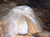 00396-2387 Very active stalagmite in Fruitbat Cave - photo by Garry K Smith